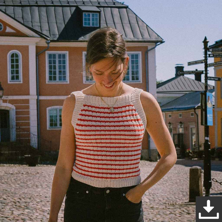Lieblingsgarn Pattern Lola Top Strickanleitung - Kutovakika (PDF) Lieblingsgarn