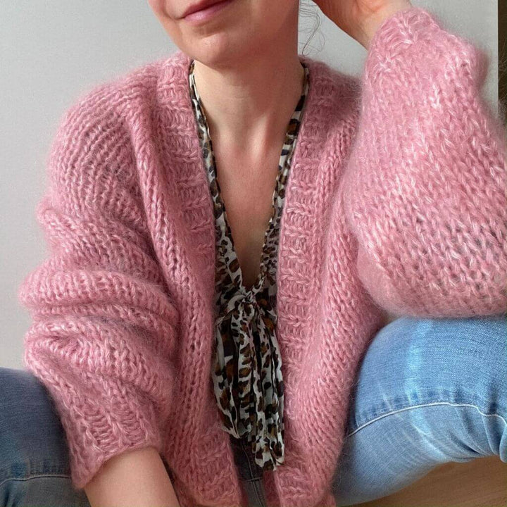 Lotilda Pattern GRETA Cardigan mit Blende Strickanleitung - Lotilda (PDF) Lieblingsgarn