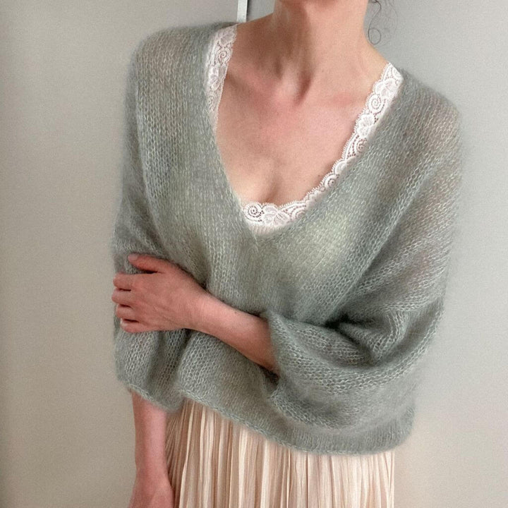 Lotilda Pattern Marta V-Ausschnitt Pullover Strickanleitung - Lotilda (PDF) Lieblingsgarn