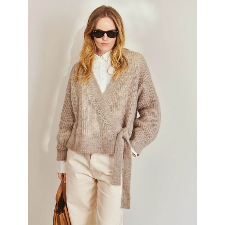 Sandnes Garn Pattern Wickeljacke Lumen Cardigan Strickanleitung - Sandnes Garn (Heft) Lieblingsgarn
