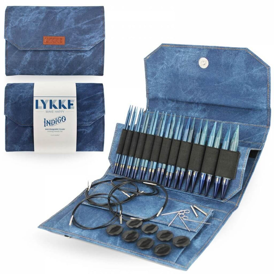 Lykke Needles Lykke Rundstricknadel Set - Indigo bei bei bei bei bei bei bei bei bei bei bei bei bei bei Lieblingsgarn