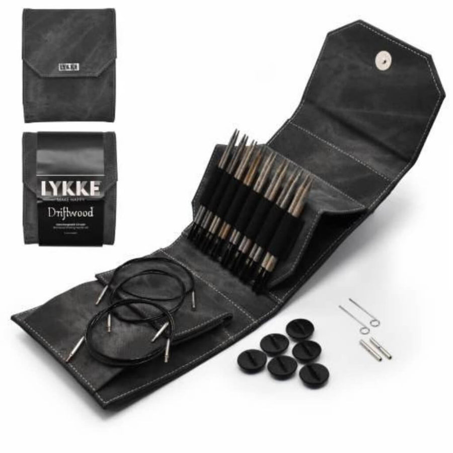 Lykke Needles Lykke Rundstricknadel-Set Driftwood bei bei bei bei bei bei bei bei bei bei Lieblingsgarn