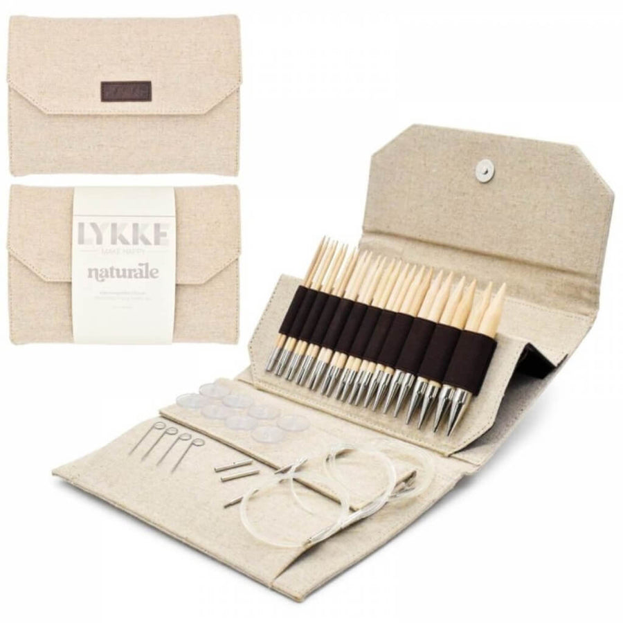 Lykke Needles Lykke Nadelspitzen-Set Naturale Beige bei bei bei bei bei bei bei bei bei bei bei bei bei Lieblingsgarn