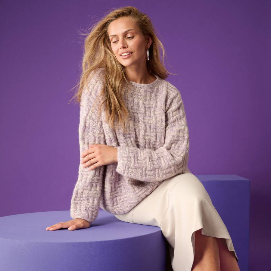 Lana Grossa Pullover Flechtmuster Strickanleitung – Produktansicht bei bei bei bei bei bei bei bei bei bei Lieblingsgarn