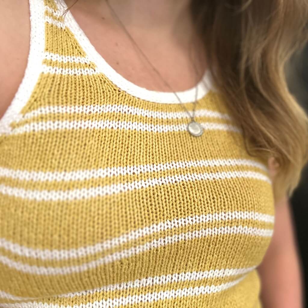 Mabelle Knitting Belle Tank Top Strickanleitung - Mabelle Knitting (PDF) Lieblingsgarn