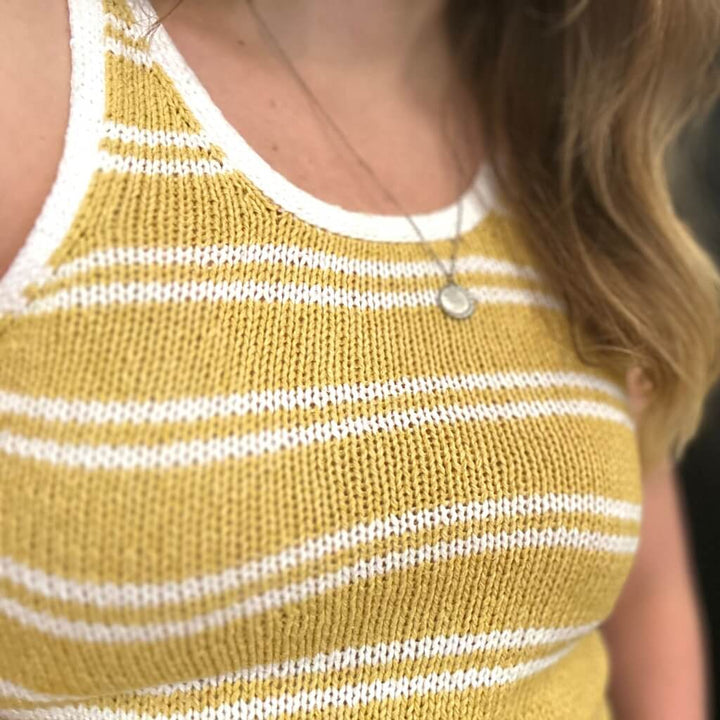 Mabelle Knitting Belle Tank Top Strickanleitung - Mabelle Knitting (PDF) Lieblingsgarn