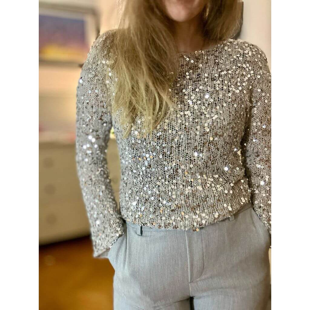 Silver Flame Shirt Strickanleitung - Mabelle Knitting (PDF)