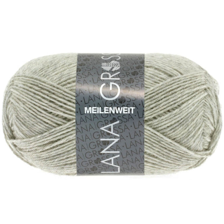 Lana Grossa 1102 - Natur meliert Lana Grossa Meilenweit 50 Lieblingsgarn