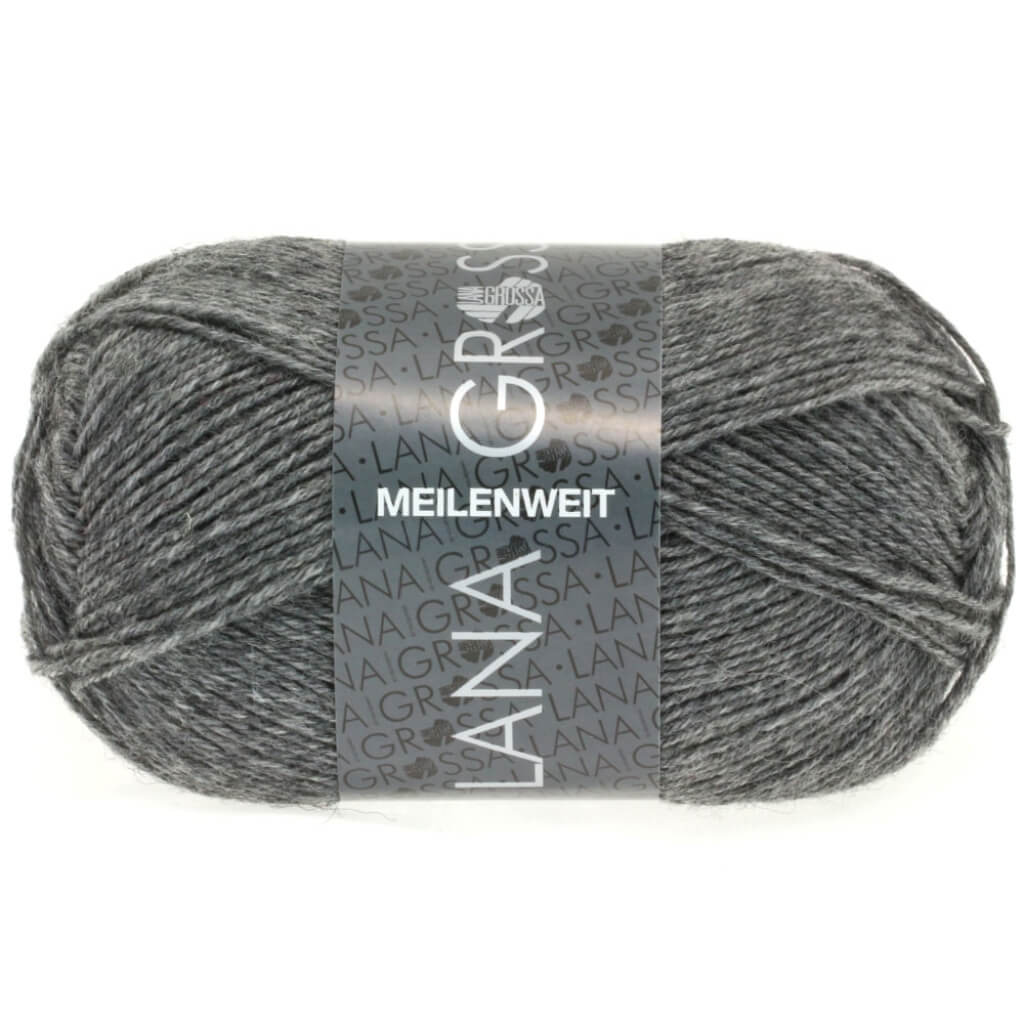 Lana Grossa 1104 - Grau meliert Lana Grossa Meilenweit 50 Lieblingsgarn