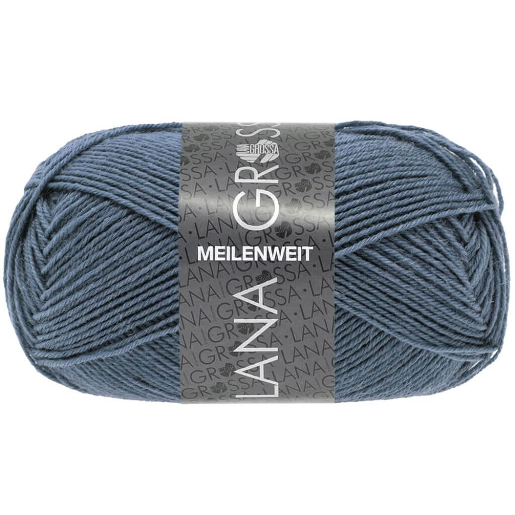 Lana Grossa 1415 - Jeansblau Lana Grossa Meilenweit 50 Lieblingsgarn