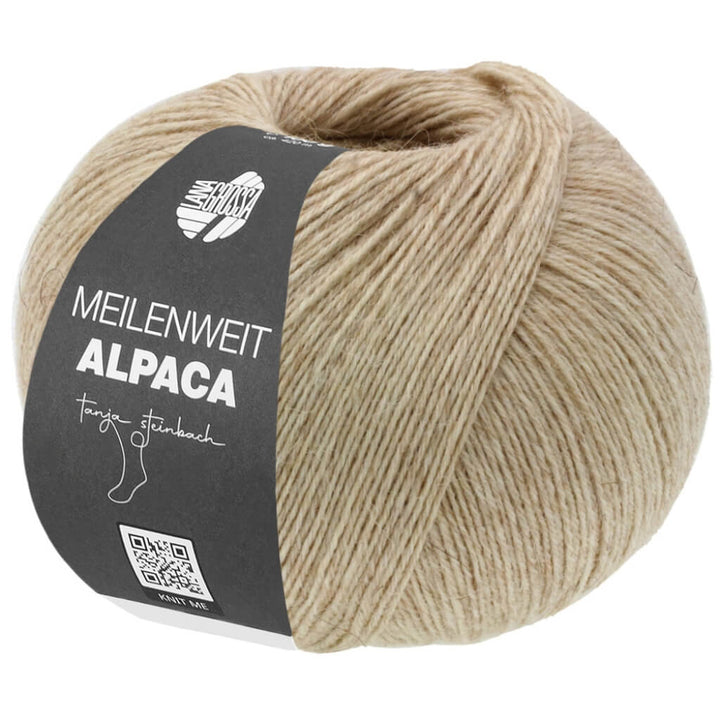 Lana Grossa 2007 - Beige Lana Grossa Meilenweit 100 Alpaka Lieblingsgarn