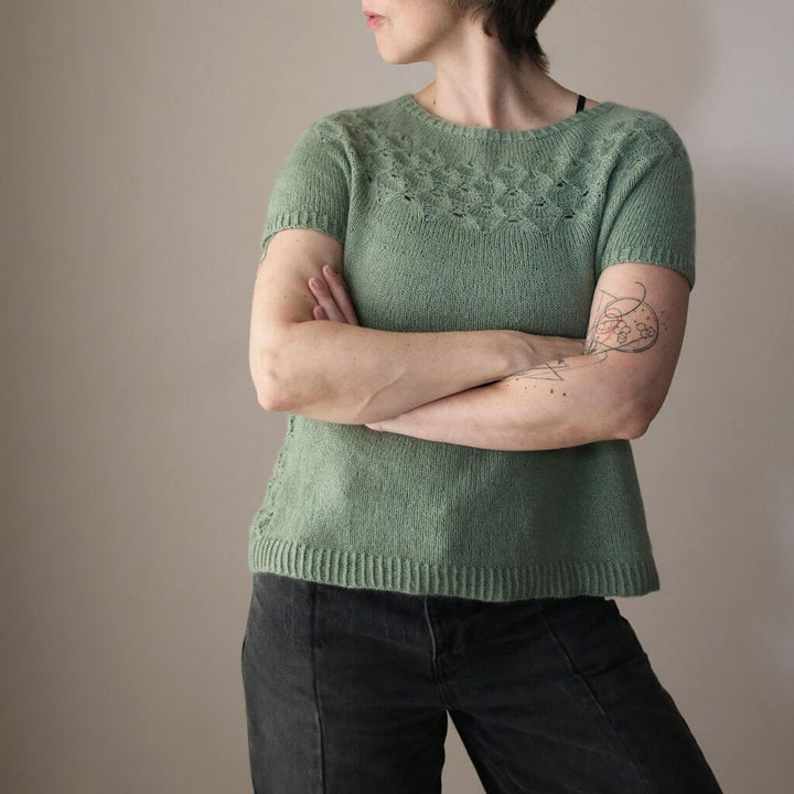 Melanie Berg - Mairlynd Pattern Shirt Backstage Romance Strickanleitung - Mairlynd (PDF) Lieblingsgarn