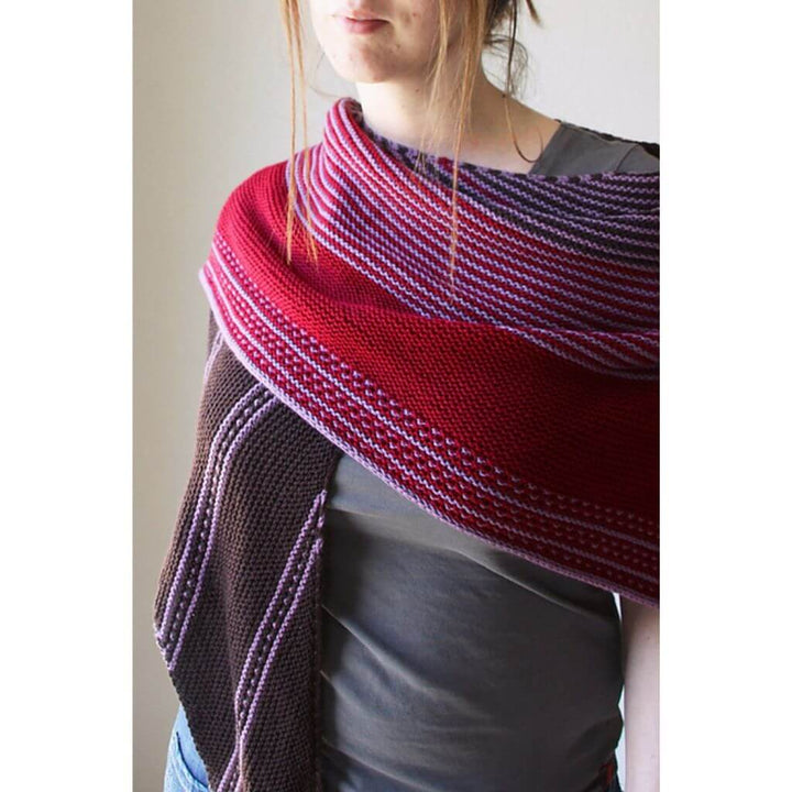 Melanie Berg Pattern Tuch Drachenfels Strickanleitung mit Row Map - Melanie Berg (PDF) Lieblingsgarn