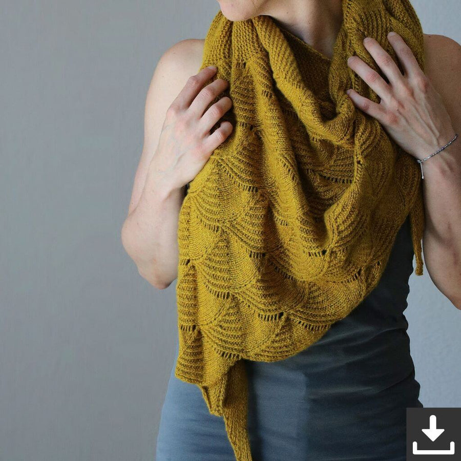 Melanie Berg - Mairlynd Pattern Tuch Kleine Schwester Strickanleitung - Mairlynd (PDF) Lieblingsgarn