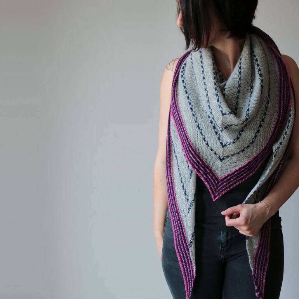 Melanie Berg - Mairlynd Pattern Tuch Make it Yours Strickanleitung - Mairlynd (PDF) Lieblingsgarn
