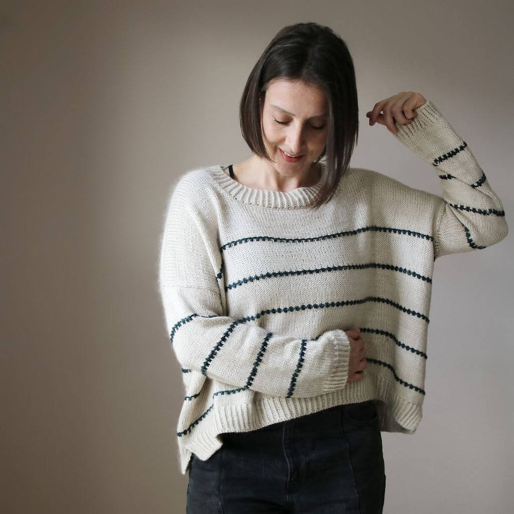 Melanie Berg - Mairlynd Pattern Pullover Near & Dear Strickanleitung - Mairlynd (PDF) Lieblingsgarn