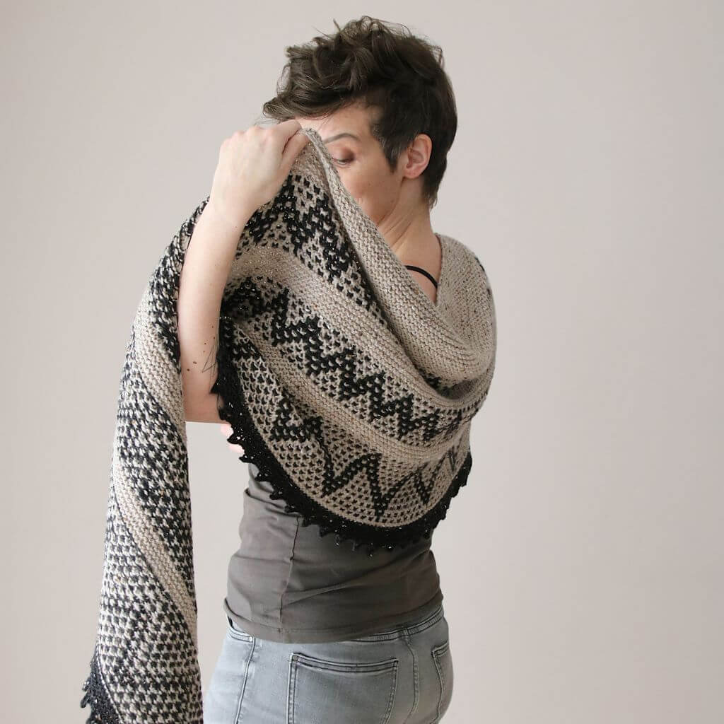 Melanie Berg - Mairlynd Pattern Tuch Zagtastic Strickanleitung - Mairlynd (PDF) Lieblingsgarn