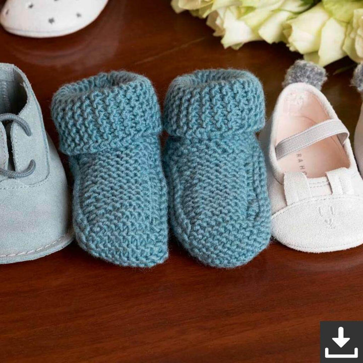 Lang Yarns Pattern Babyschühchen Strickanleitung - Lang Yarns (PDF) Lieblingsgarn