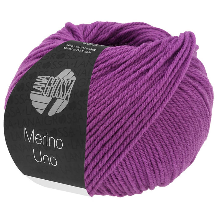Lana Grossa Merino Uno 50 g 70 - Fuchsia Lieblingsgarn
