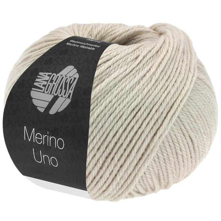 Lana Grossa Merino Uno 50 g 74 - Graubeige Lieblingsgarn