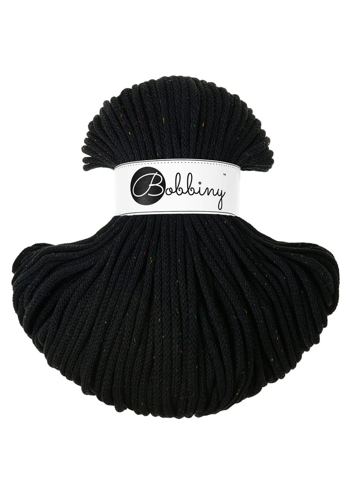 Bobbiny Makrameegarn Midnight Dust Bobbiny Premium Kordel 5mm x 100 Meter Lieblingsgarn