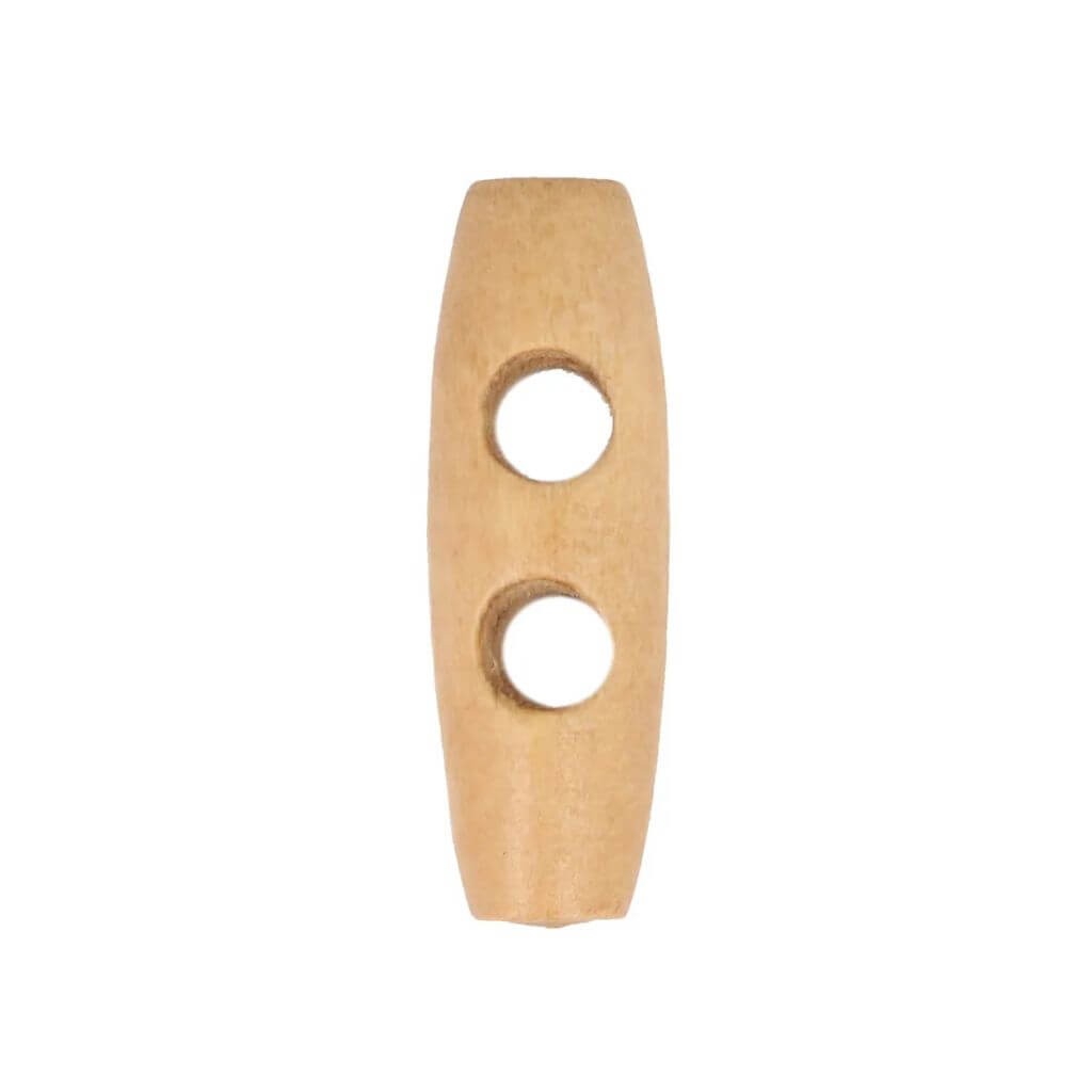 Milward Knebelknopf 2-Loch 23 mm, 2 Stk.