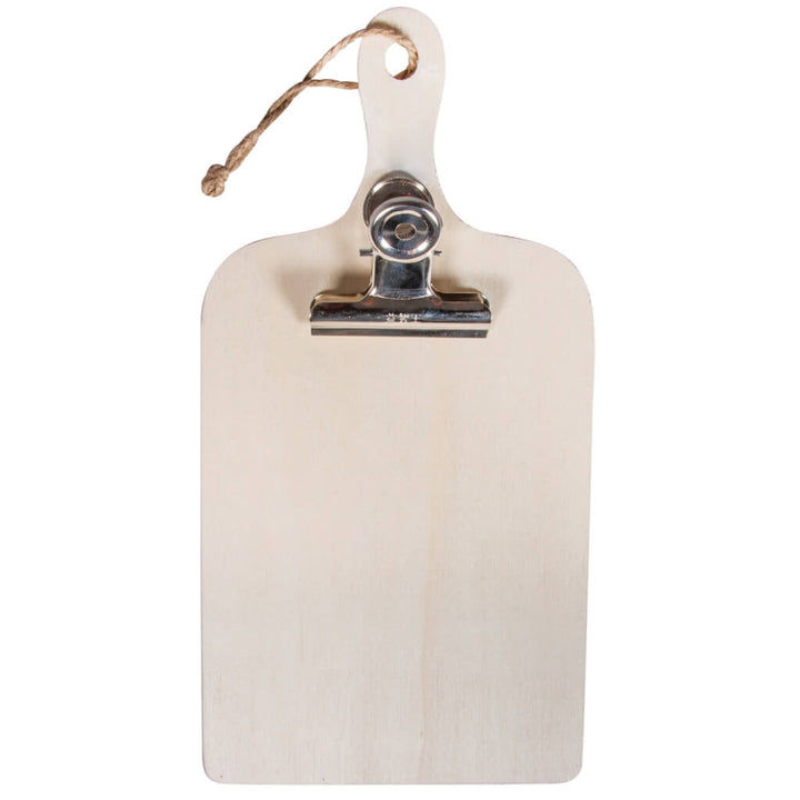 Rayher Rayher Mini-Klemmbrett aus Holz - 11,5x23x0,7cm Lieblingsgarn