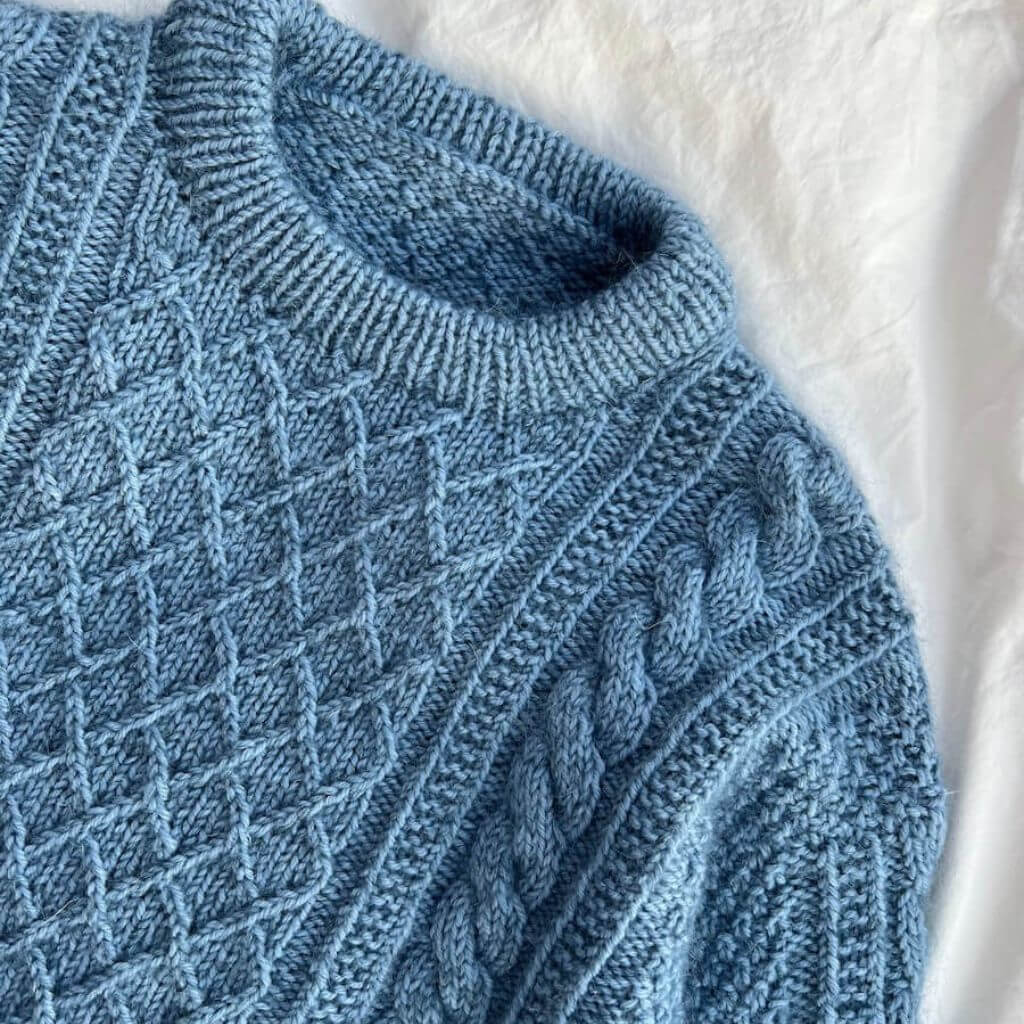 PetiteKnit Pattern Kinder Pullover Moby Sweater Junior Strickanleitung - PetiteKnit (Heft) Lieblingsgarn