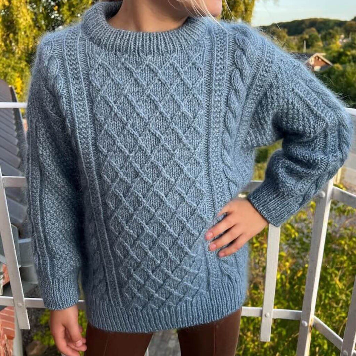 PetiteKnit Pattern Kinder Pullover Moby Sweater Junior Strickanleitung - PetiteKnit (Heft) Lieblingsgarn