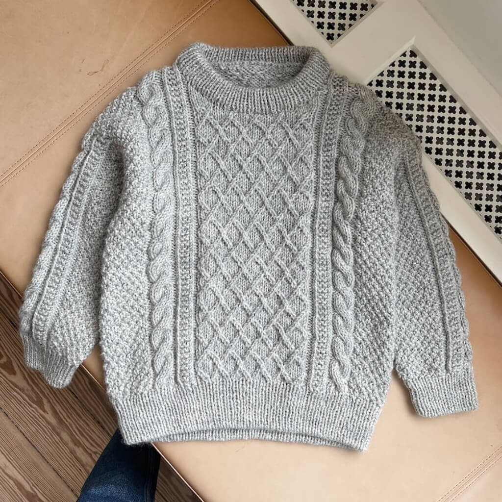 PetiteKnit Pattern Kinder Pullover Moby Sweater Mini Strickanleitung - PetiteKnit (Heft) Lieblingsgarn