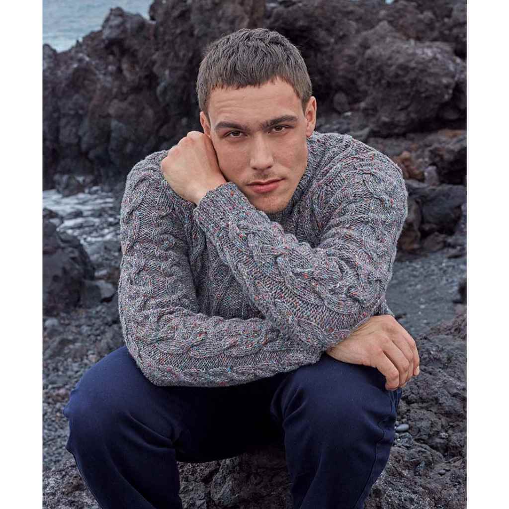 Unisex-Pullover Valentin Strickanleitung - Lang Yarns (Heft)