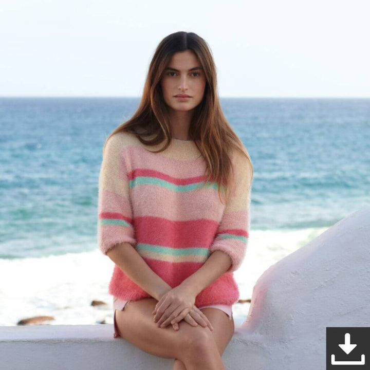 Lana Grossa Oversized Pullover Strickanleitung - Lana Grossa (Heft) Lieblingsgarn