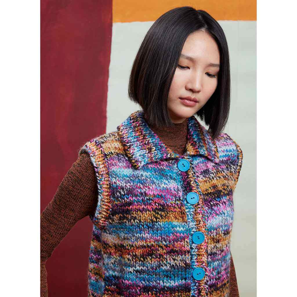 Weste Jayla Strickanleitung - Lang Yarns (Heft)