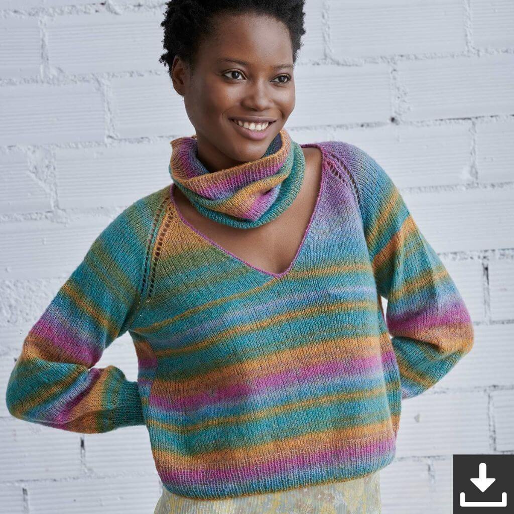 Katia Crop Pullover Strickanleitung - Katia (PDF) Lieblingsgarn
