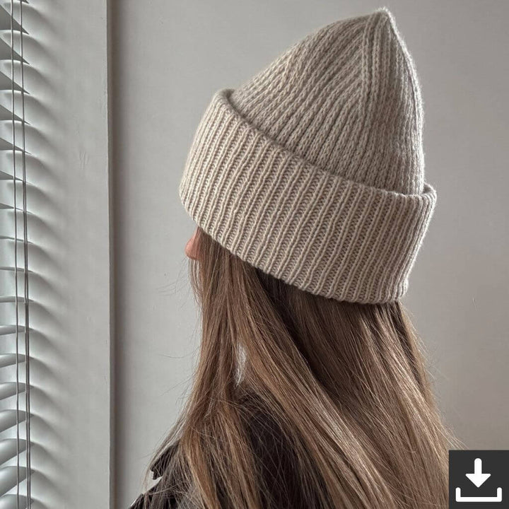 Morecaknit Pattern Mütze Chantal Beanie Strickanleitung - Morecaknit (PDF) Lieblingsgarn