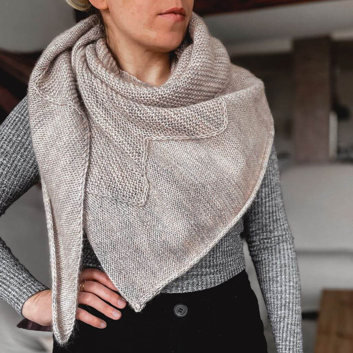 Katharina Lehmann Pattern Tuch Mountainscape Strickanleitung - Rina Lehmann (PDF) Lieblingsgarn