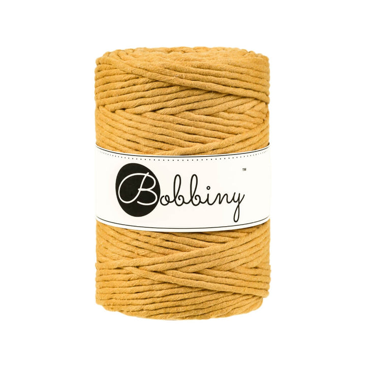 Bobbiny Mustard Bobbiny Makramee Garn 5 mm x 100 m Lieblingsgarn
