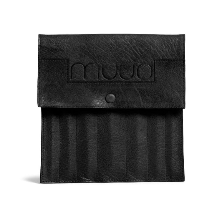 muud Black muud Oslo - Nadeletui aus Leder Lieblingsgarn
