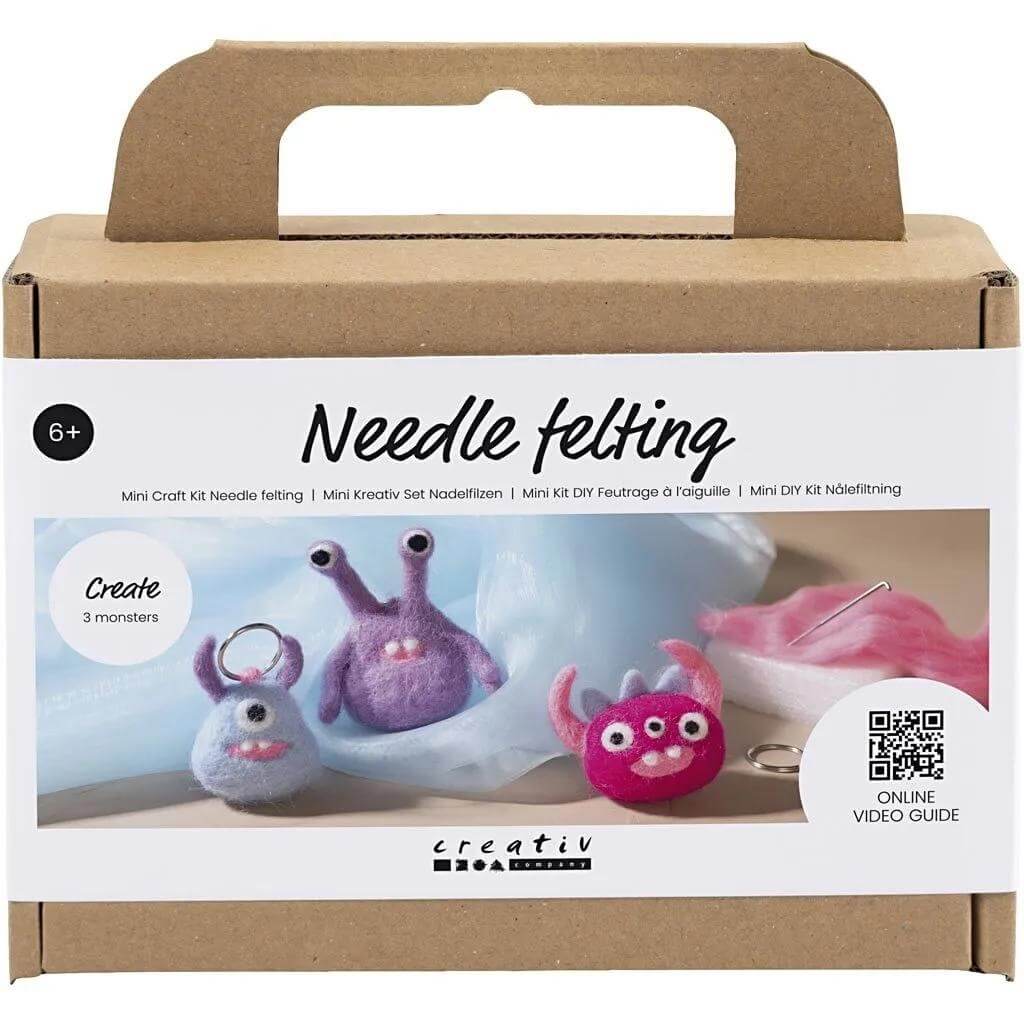 Creativ Company Creativ Company Nadelfilzen Mini Kreativ Set Lieblingsgarn