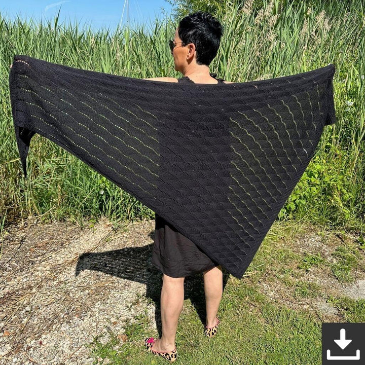 Kerstin Ritter Dreieckstuch Nazare Shawl Strickanleitung - Kerstin Ritter (PDF) Lieblingsgarn