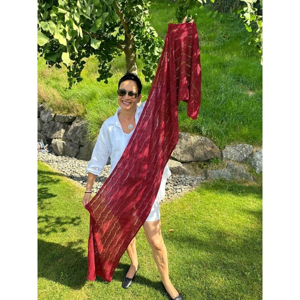 Kerstin Ritter Dreieckstuch Nazare Shawl Strickanleitung - Kerstin Ritter (PDF) Lieblingsgarn