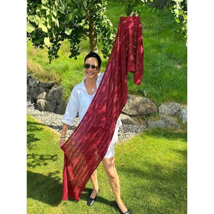 Kerstin Ritter Dreieckstuch Nazare Shawl Strickanleitung - Kerstin Ritter (PDF) Lieblingsgarn