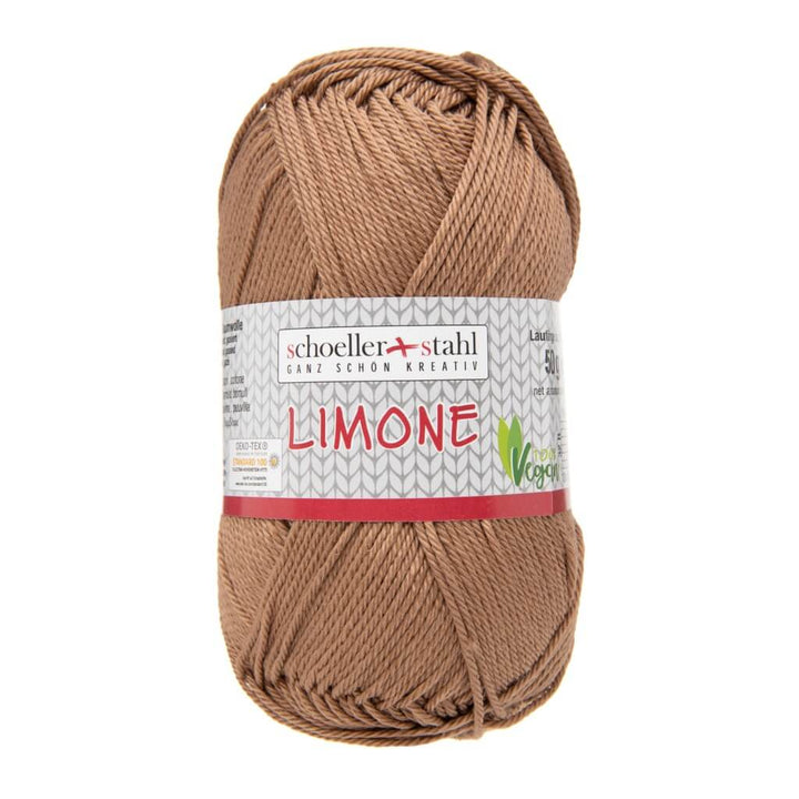Schoeller + Stahl 179 - Marone Schoeller + Stahl Limone 50g - Baumwollgarn Lieblingsgarn