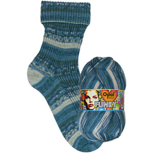 Opal 4-fädig Funky