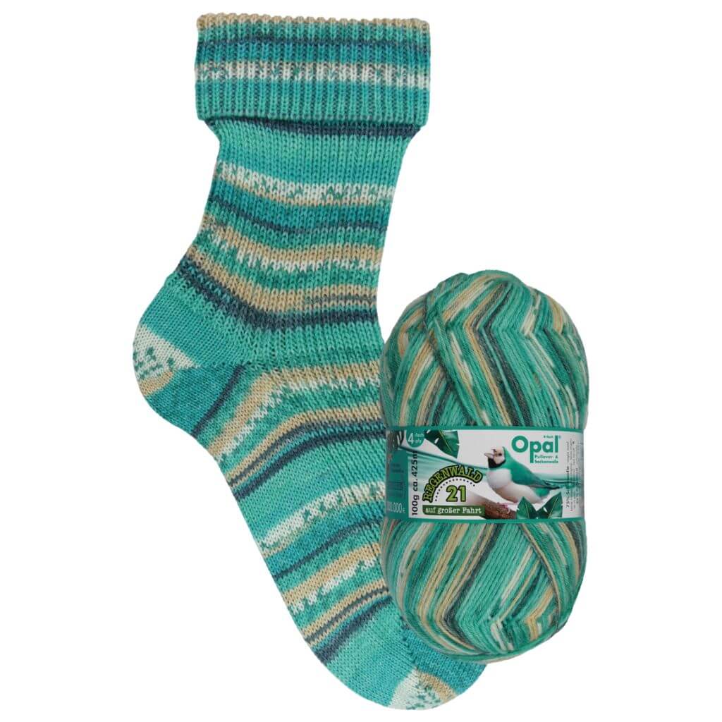 Opal Opal 6-fädig Regenwald 21 Lieblingsgarn