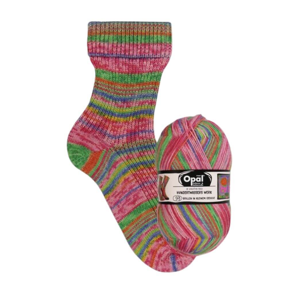 Opal 4051 - Brillen In Kleinem Gesicht Opal Hundertwasser IV Lieblingsgarn