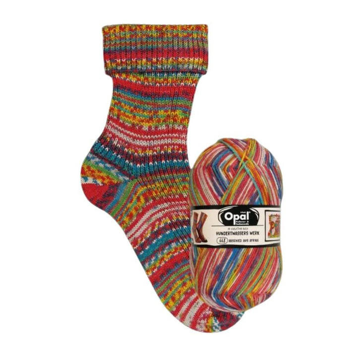 Opal 4054 - Abschied Aus Afrika Opal Hundertwasser IV Lieblingsgarn