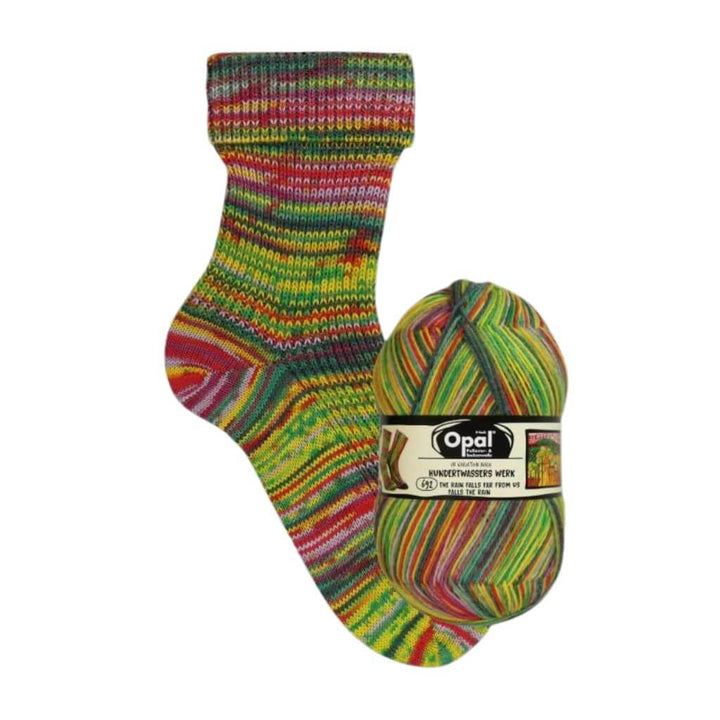 Opal 4056 - The Rain Falls Far From Us Opal Hundertwasser IV Lieblingsgarn