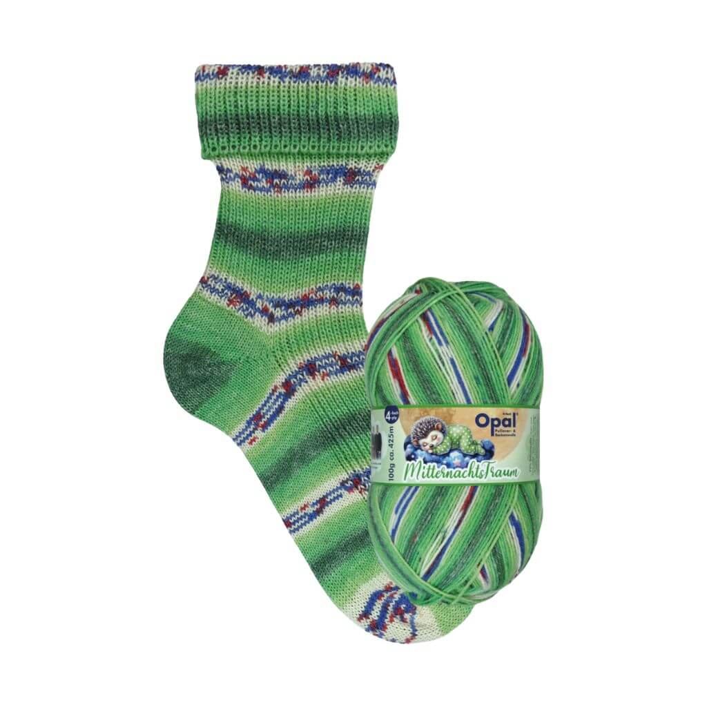 Opal 11642 - Mondscheinpicknick Opal 4-fädig Mitternachtstraum Lieblingsgarn