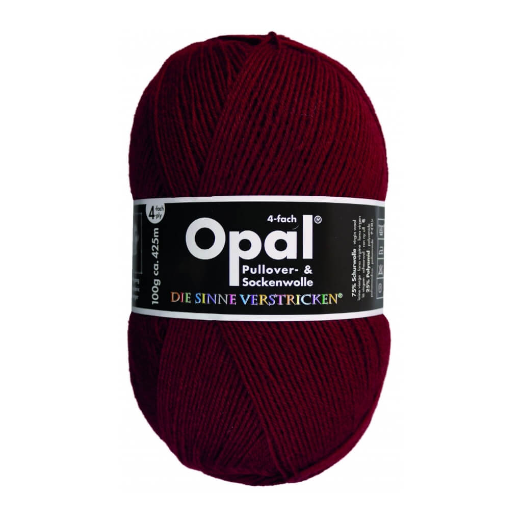 Opal Sockenwolle Uni 4-fach 100g